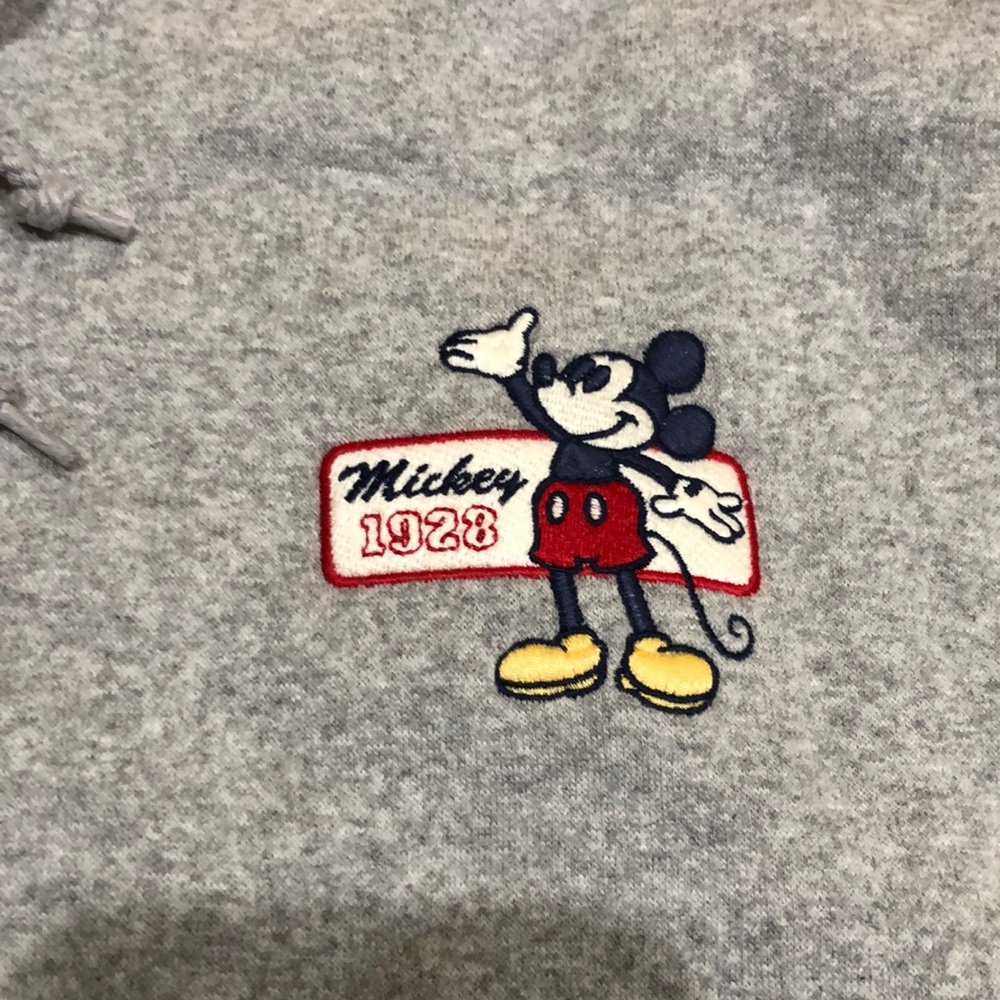 Disney classic character Mickey zip up hoodie
